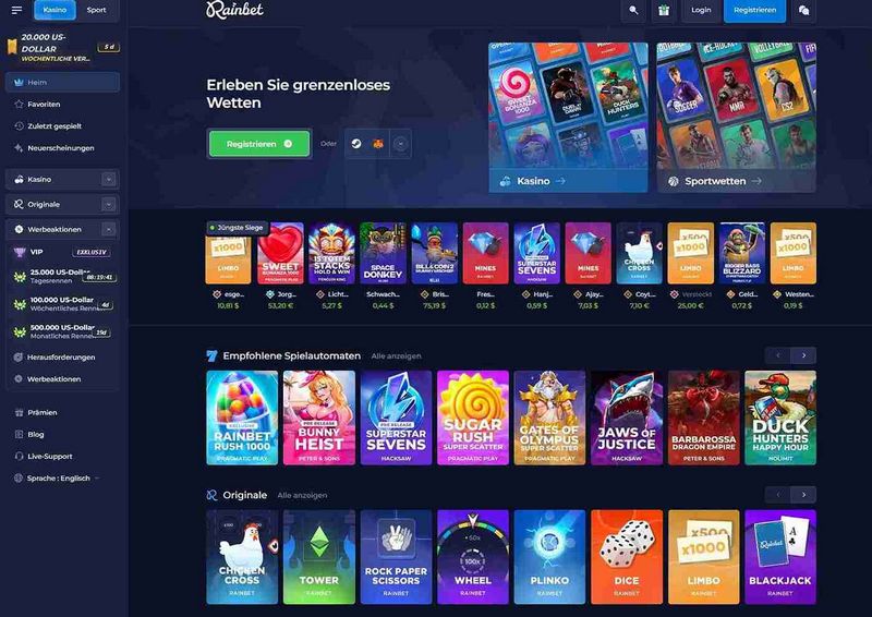Testimonio sobre el casino Rainbet: Nuestra prueba con dinero real de $500